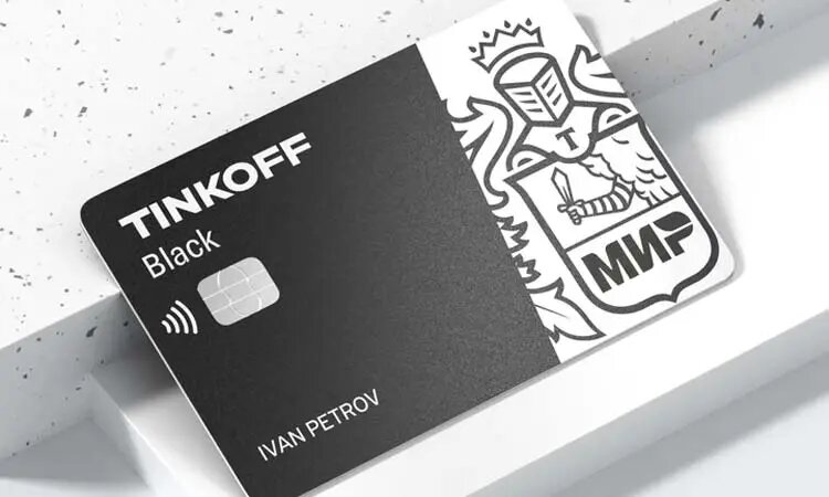 Дебетовая карта Тинькофф Black МИР