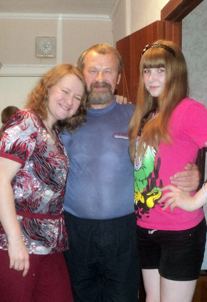 Я и племянница Лисичка с папулей.