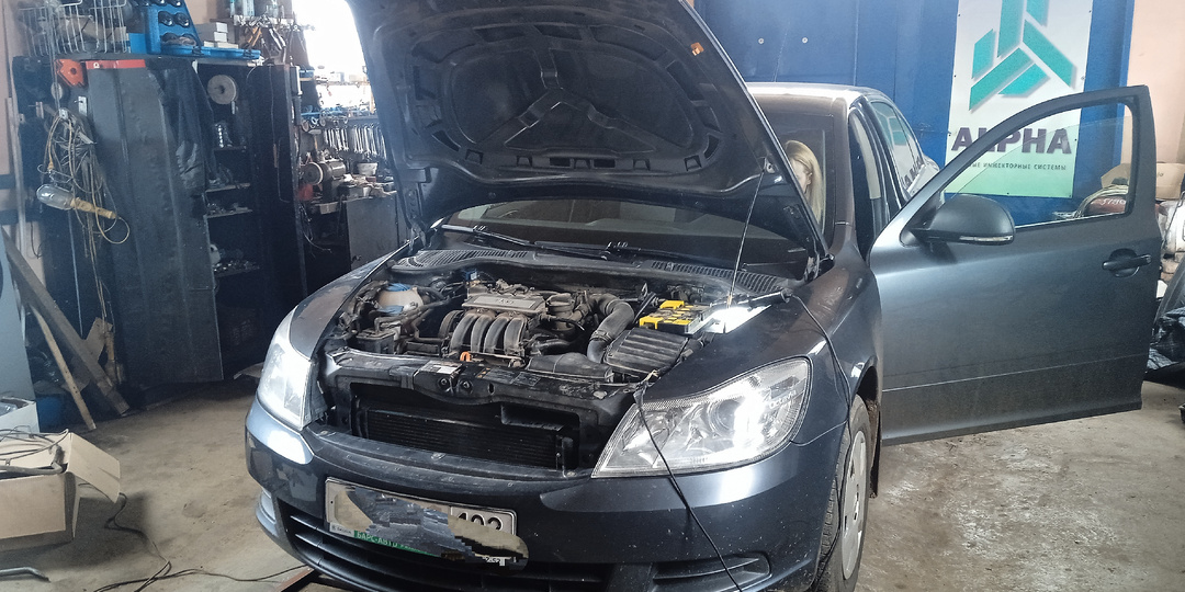 Установка гбо шкода октавиа А5