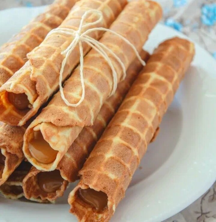 Вафельные трубочки 