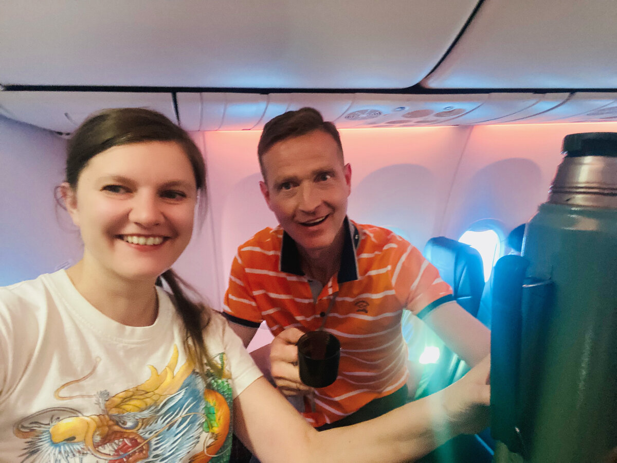 Smartavia. Чаепития по дороге в Улан-Удэ