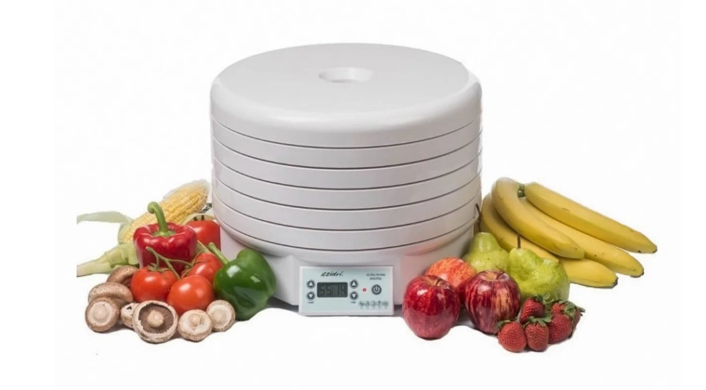 Сушилка (дегидратор) для овощей, фруктов, мяса, рыбы Ezidri Ultra FD1000 Digital (10 поддонов, 5 сеток и 5 листов для пастилы)