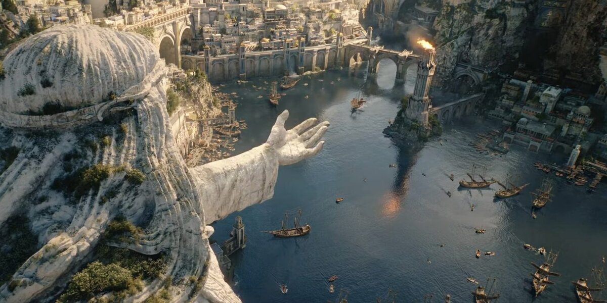 Кадр из сериала «Властелин колец: Кольца власти»📷
