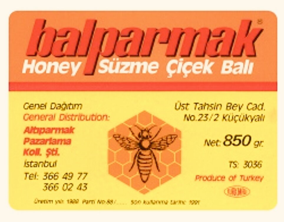 Первый логотип и этикетка Балпармак/The first logo and label Balparmak
