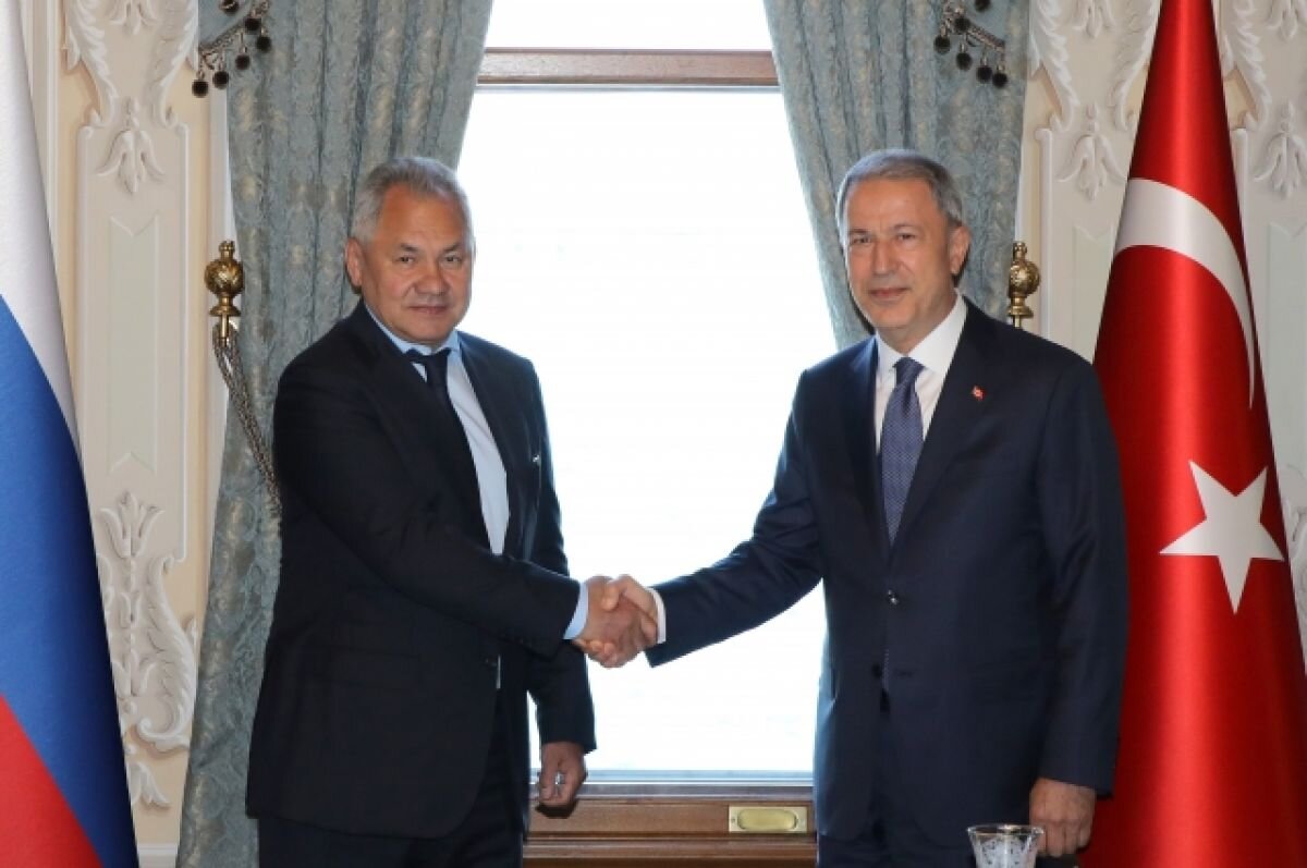    Шойгу и глава Минобороны Турции встретятся обсудить продовольственную тему