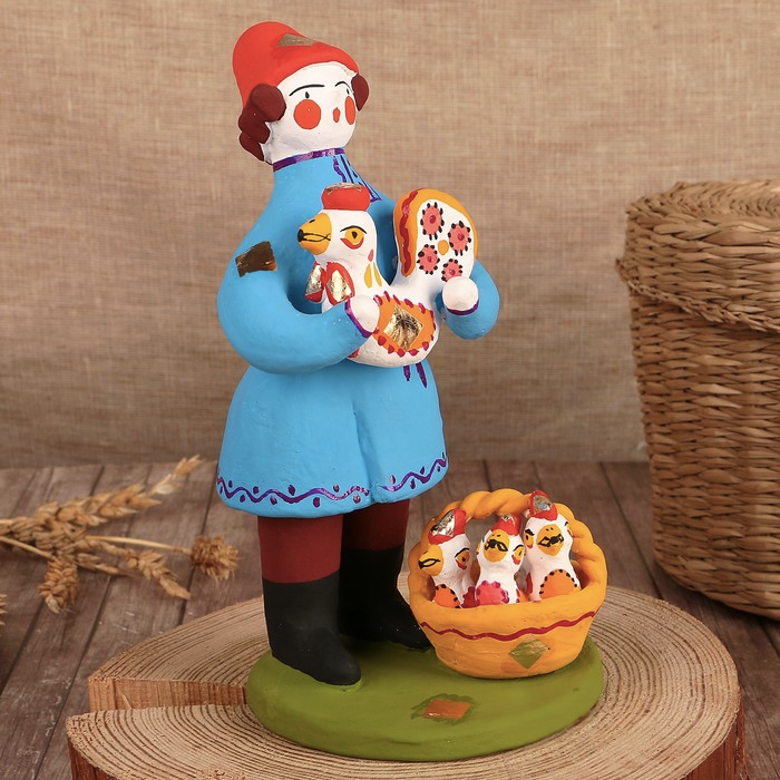 История Дымковской игрушки: от печальных событий до весёлых свистулек ...