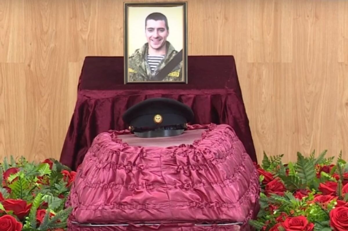 Похороны Загорулько Евгения