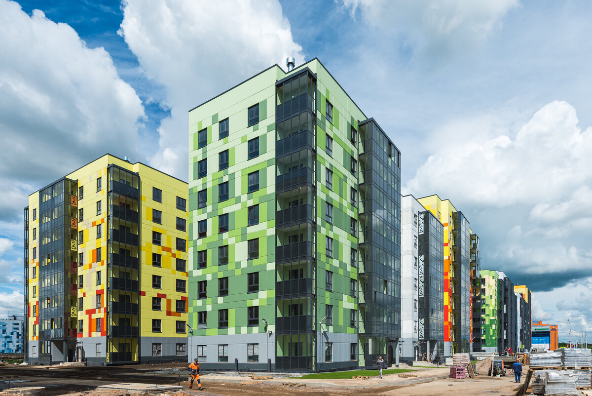 Панельные новостройки XXI века нисколько не похожи на своих "собратьев" из прошлого столетия