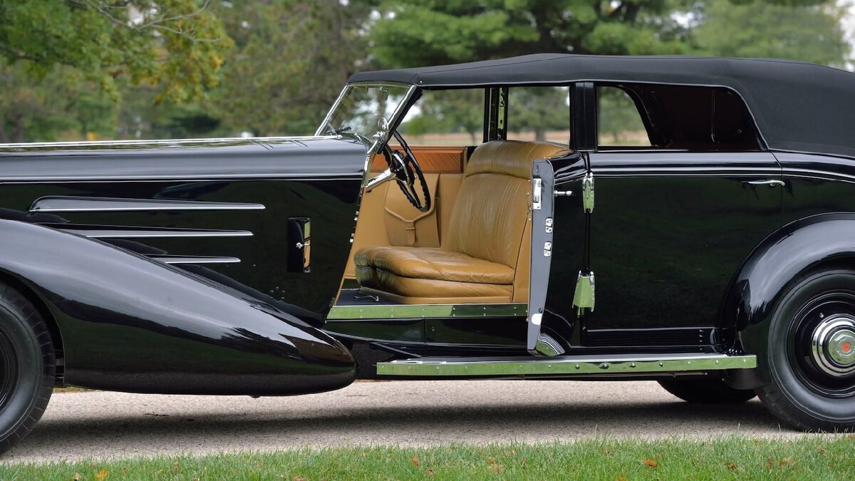 duesenberg model j rollston convertible berline 1936