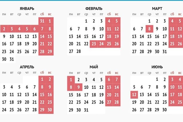    Как будем работать и отдыхать в 2023 году. Инфографика