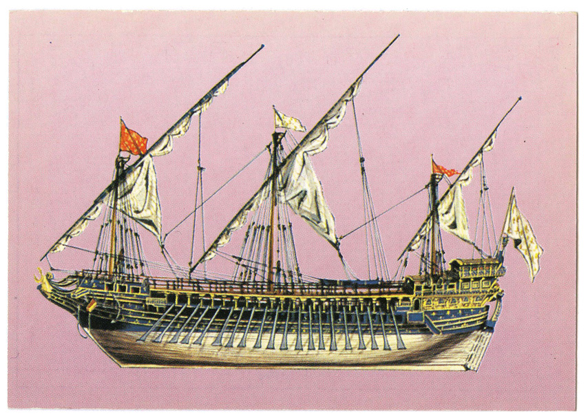 Гребной фрегат. Галеас корабль Петра 1. Венецианский галеас корабль. Галеас 17 века. Корабль галеас 17 века.