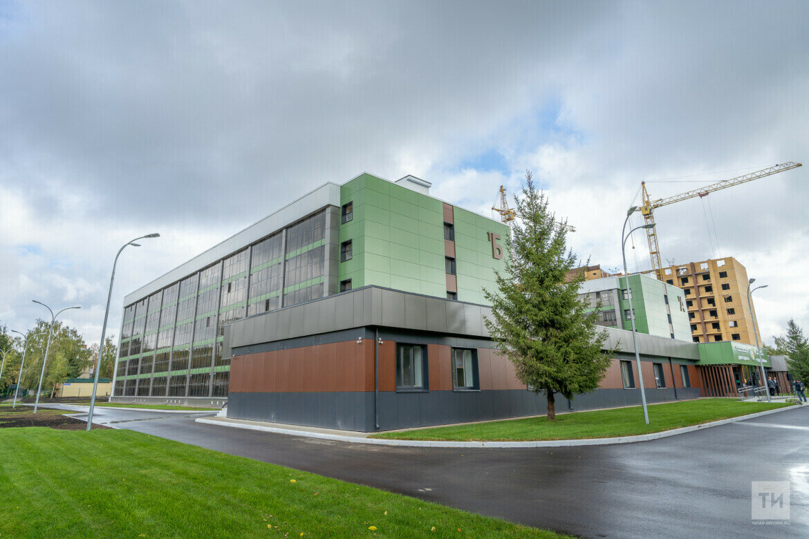 Дом студента аграрного университета включает два благоустроенных корпуса площадью более 9 тыс. квадратных метровФото: © Владимир Васильев / «Татар-информ»