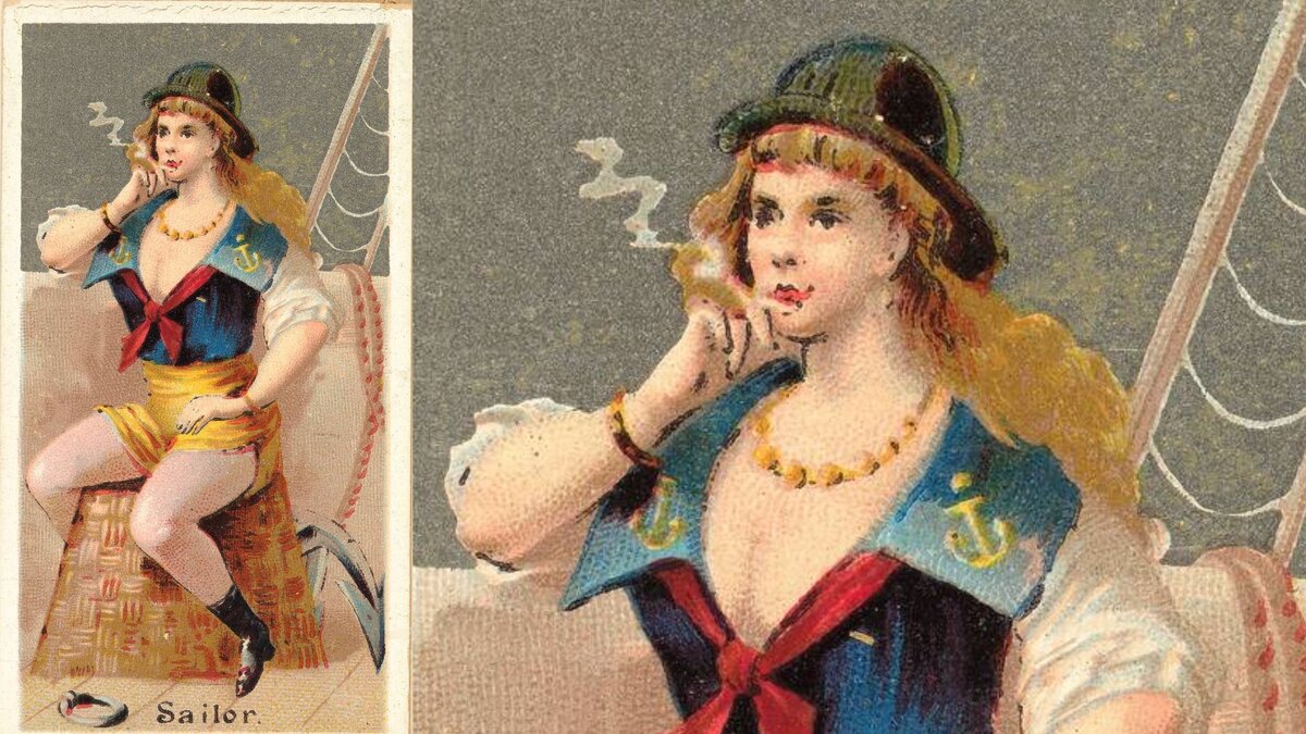 «Морячка», США, 1887 г. © Метрополитен-музей, Нью-Йорк