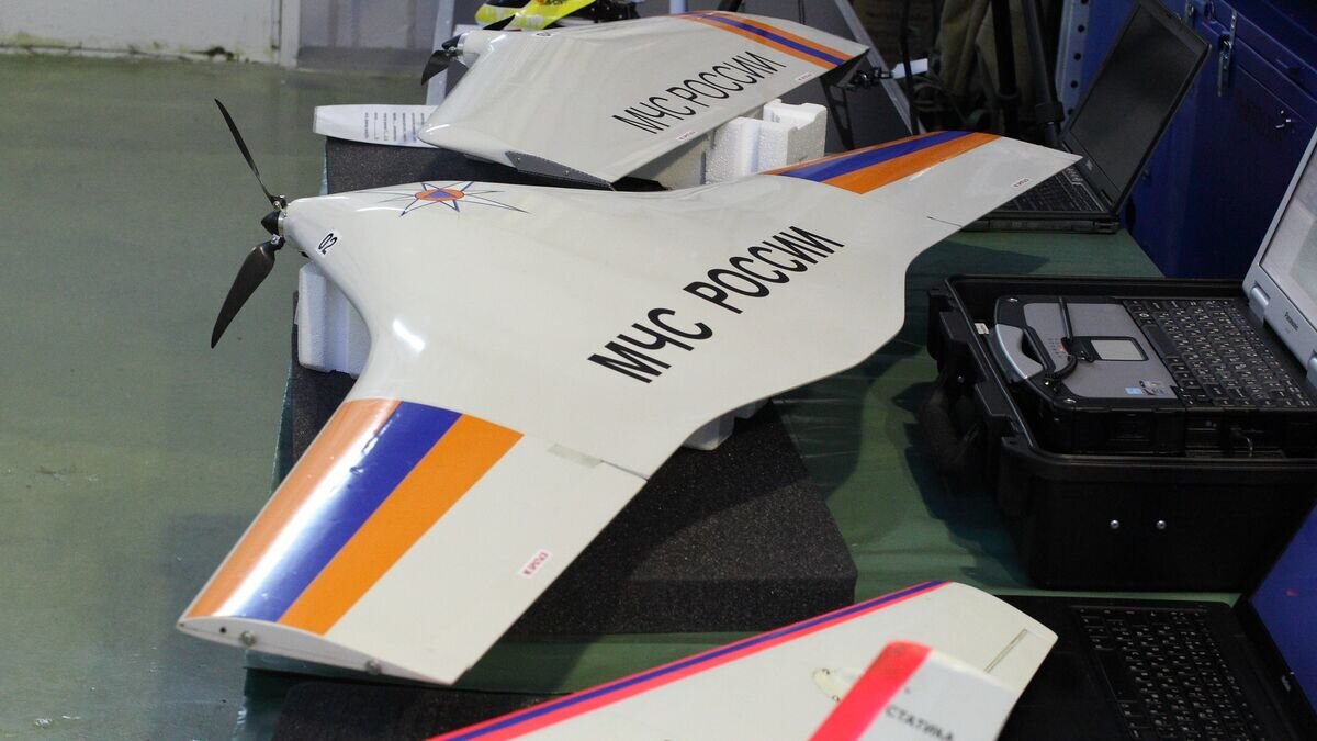    Беспилотник МЧС Росси© Фото : МЧС России