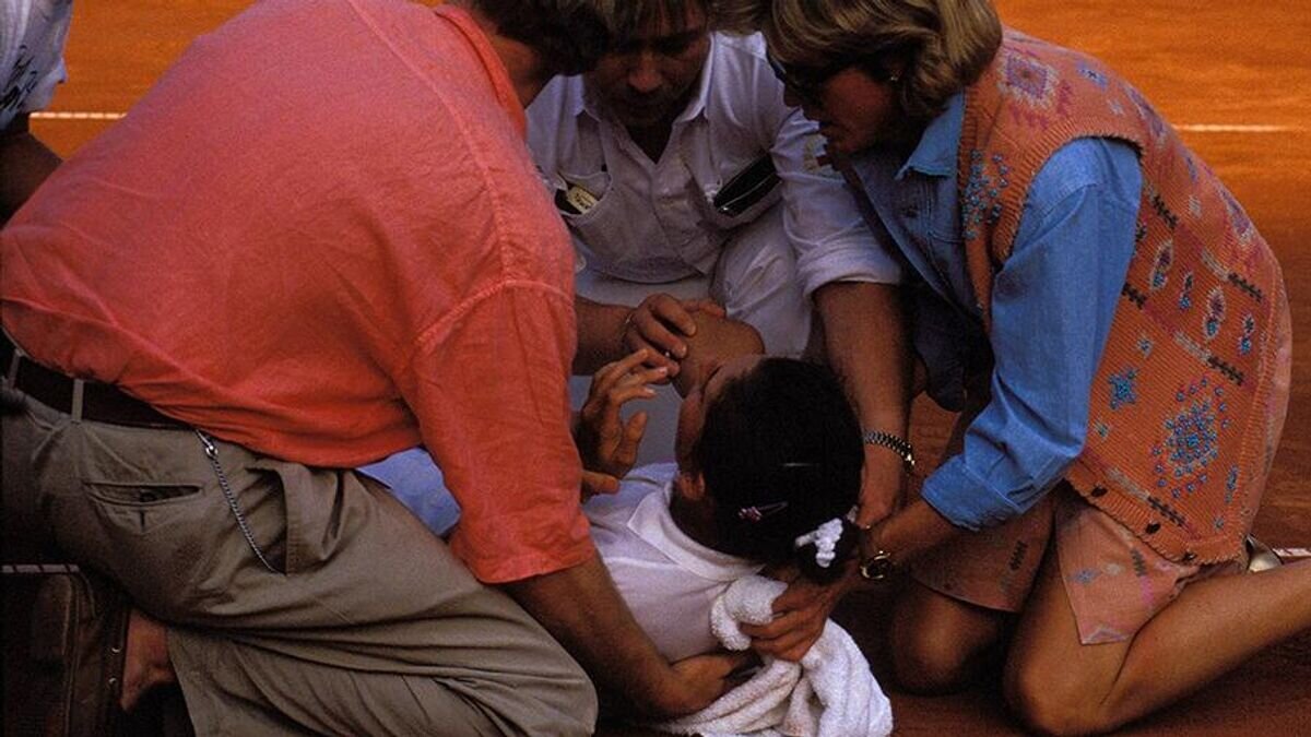    Нападение на Монику Селеш© Фото : Imago