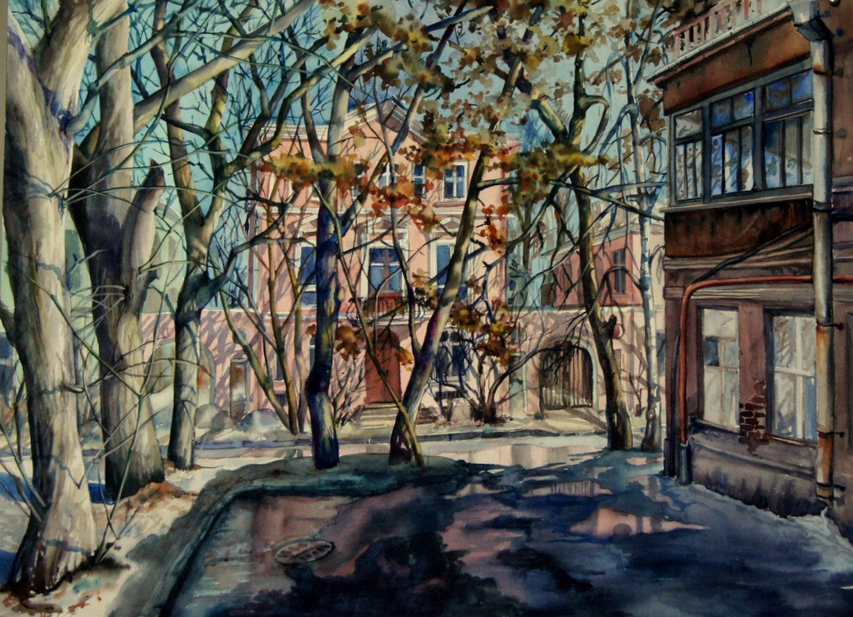 Художник Инна Зюзина, акварель