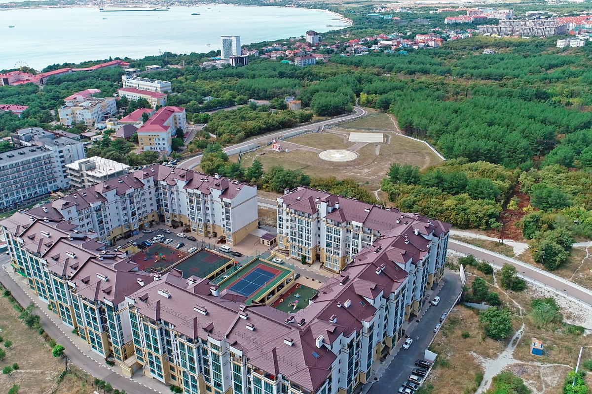 Район Городской Больницы Геленджик. Самый зеленый! | НовоСтрой Недвижимость  у моря | Дзен