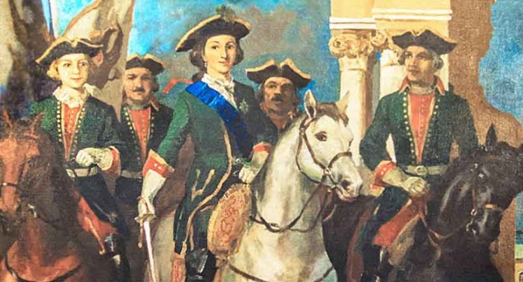 Екатерина II и Екатерина Дашкова во время переворота 28 июня 1762 года/ Public Domain
