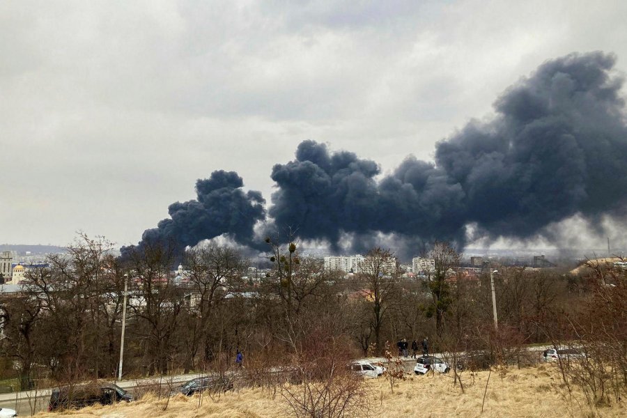 Удар по украински. Взрывы во Львове. Житомир ракетный удар.