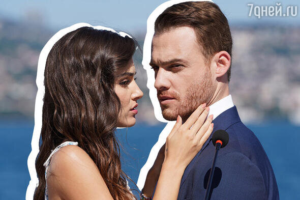    Ханде Эрчел и Керем Бюрсин кадр из сериала