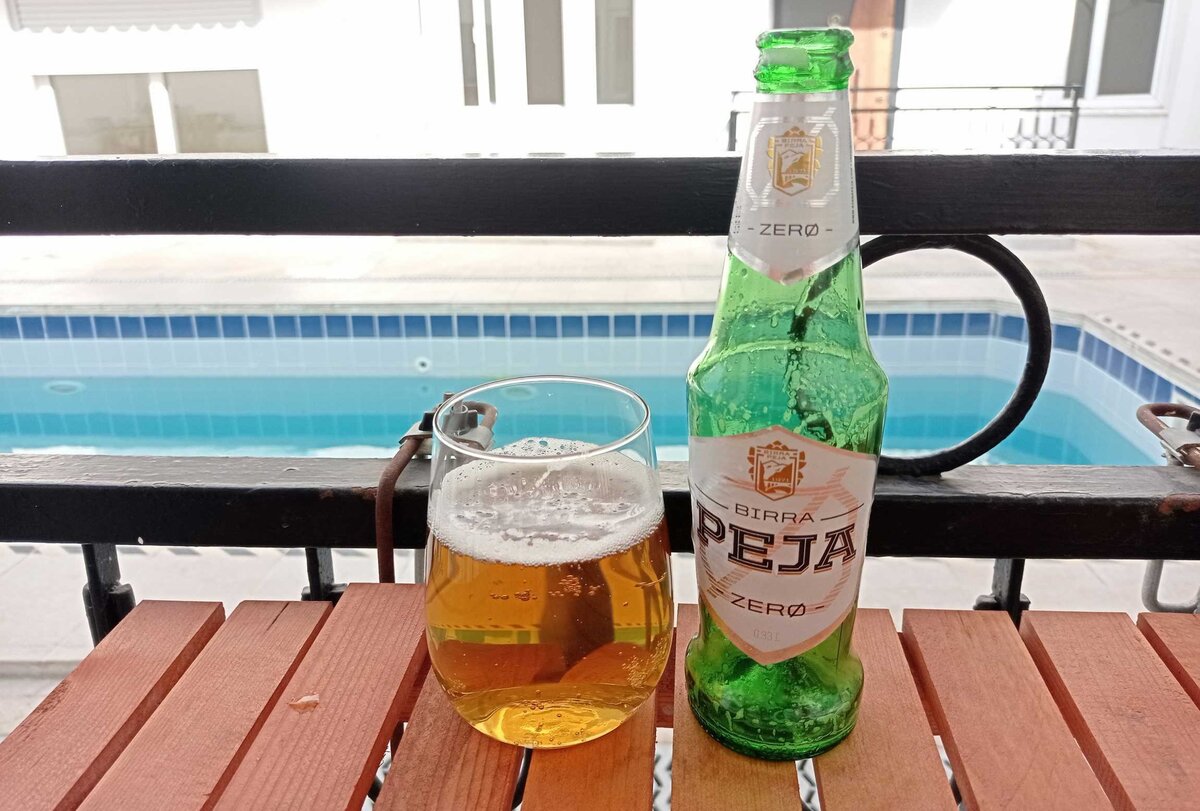 Peja Zero в стакане. Фото автора