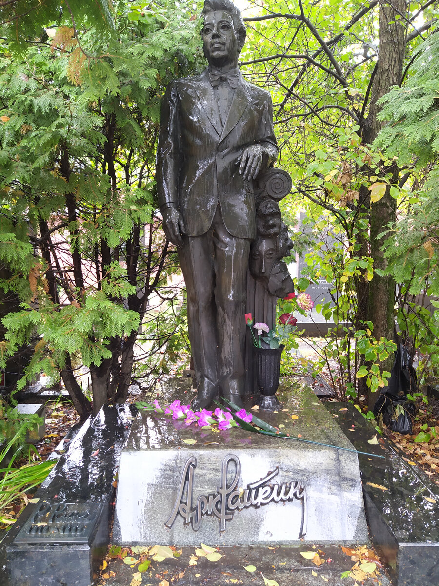 Легендарные конферансье похороненные в Москве на Новодевичьем.