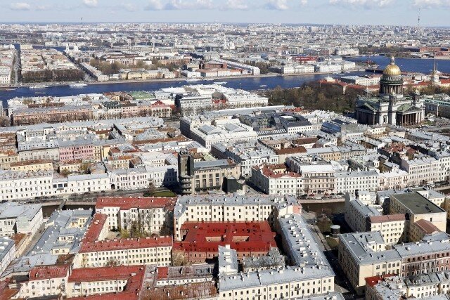    Санкт-Петербург с высоты птичьего полета Дарья Драй © ИА REGNUM