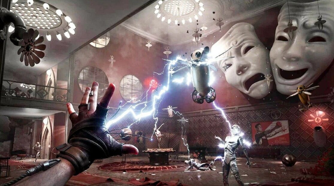 Топ игр на пк 2023. Главный герой птомик херт. Atomic heart шутеры от первого лица. Industria v. Atomic heart.