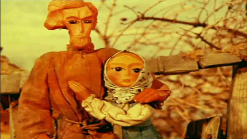 Кадр из фильма "Каменный цветок" взят для иллюстрации из Яндекс Картинки.  