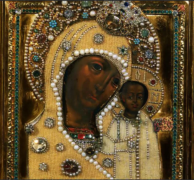 Икона Казанской Божьей Матери