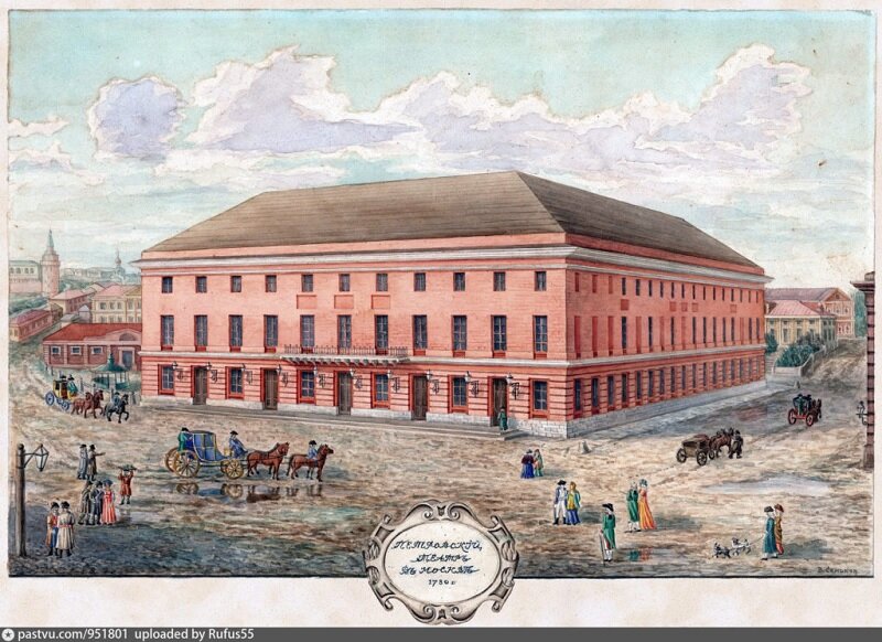 Петровский театр. 1780-1805 годы