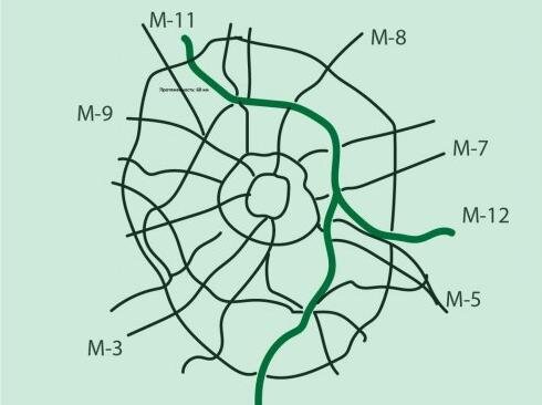 Карта мсд москва