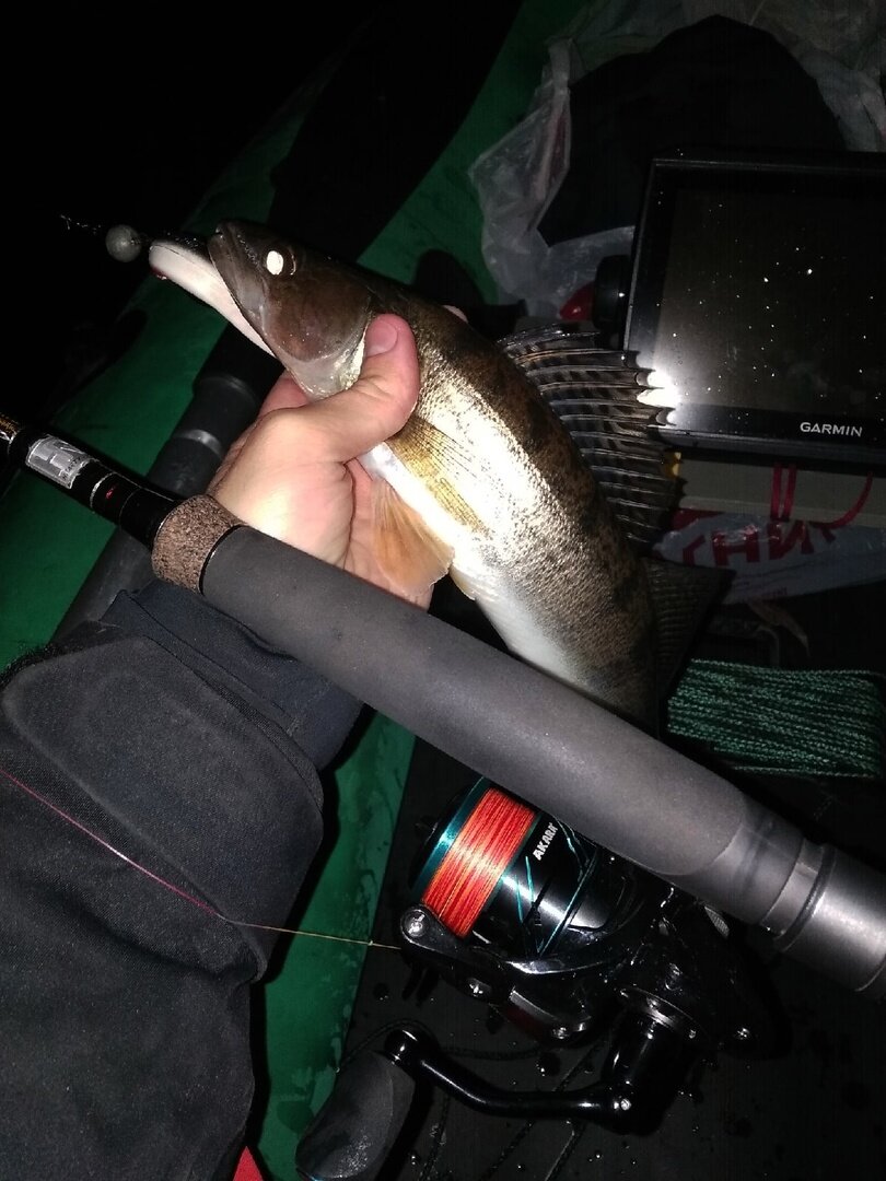 Обрабатывал сегодня новый участок водоёма