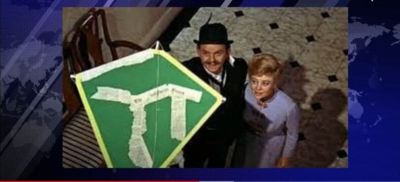 Кадр из фильм "Мэри Поппинс", 1964 год