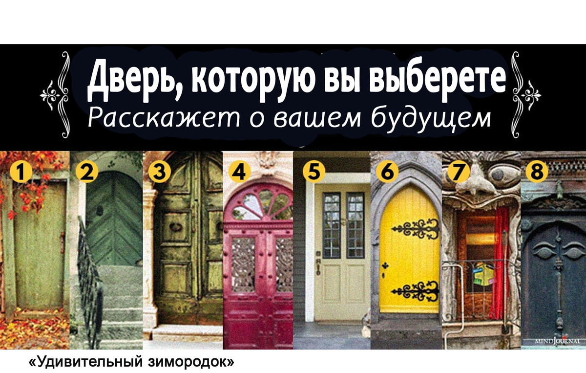 Выбери расскажи. Дверь в светлое будущее. Новая жизнь за дверью. Тест двери в чем твоя уникальность