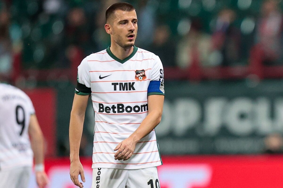 Полузащитник «Урала» Даниэль Мишкич 