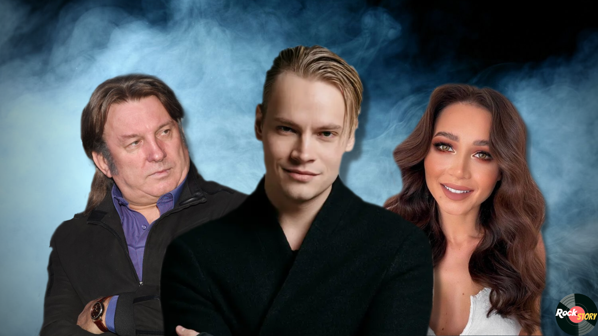 На фотографии: Юрий Лоза, SHAMAN и Валерия Чекалина