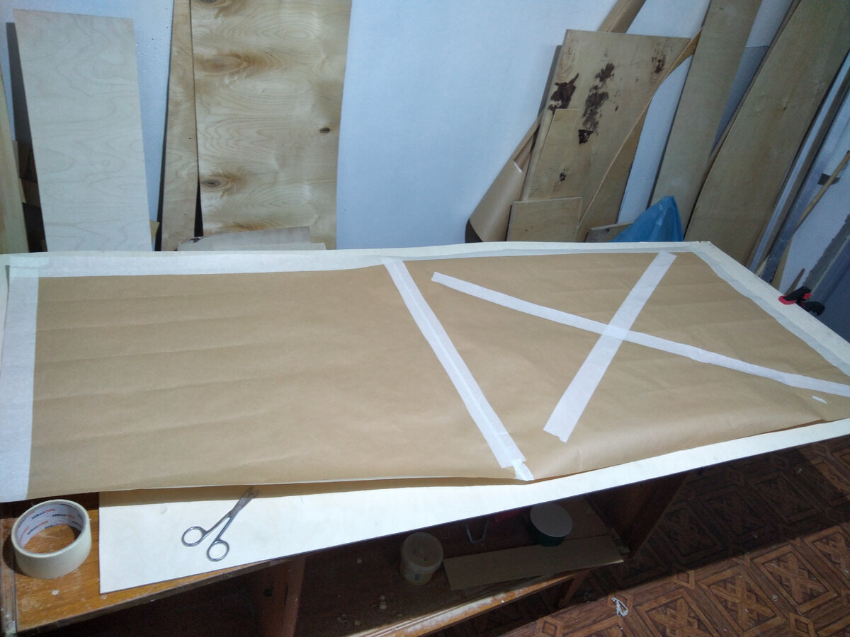 армируем скотчем