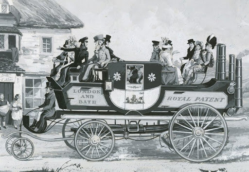 Паровые дилижансы в Англии