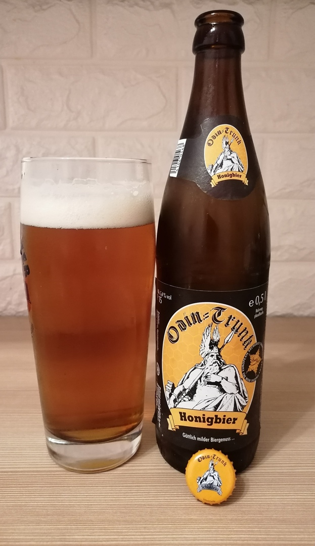 Немецкое медовое пиво - Odin-Trunk Honigbier, Пиво