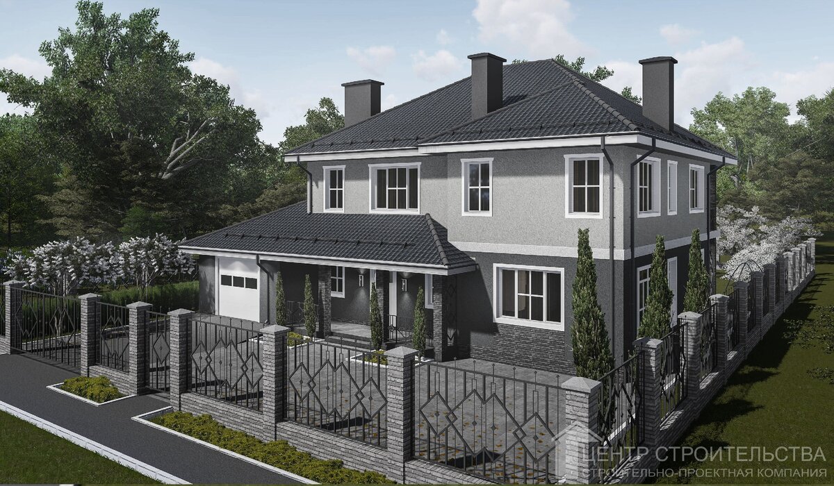 Проект дома в Заозерье Калининградской области