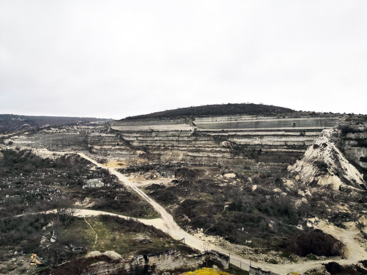 Неземные пейзажи Инкерманских карьеров