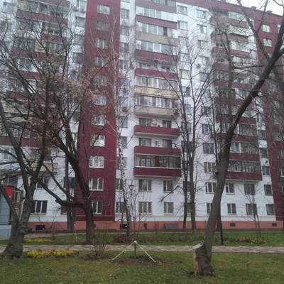 Вот так дом выглядит с одной стороны
