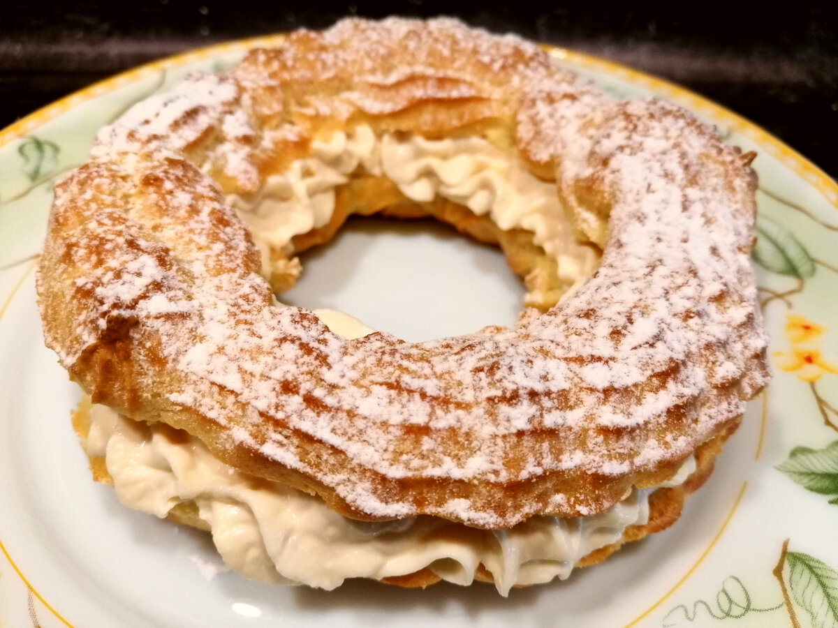 Заварные кольца с творожным кремом рецепт – Французская кухня: Выпечка и десерты. «Еда»