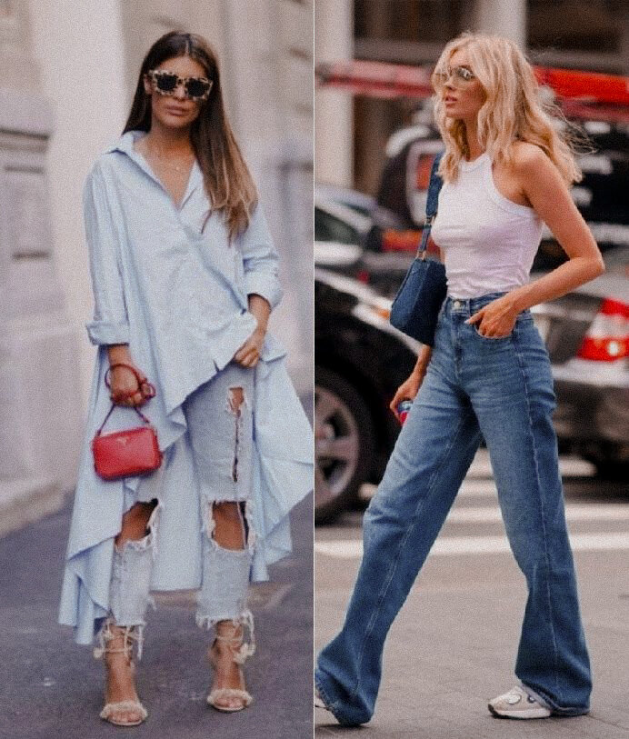 Женские джинсы 2023 — модные тенденции