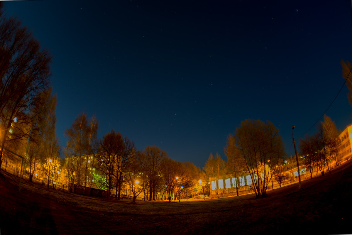 Школьный двор