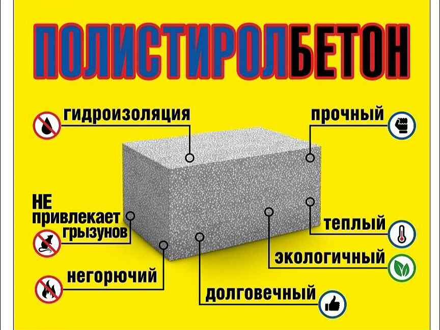 Что такое полистиролбетон