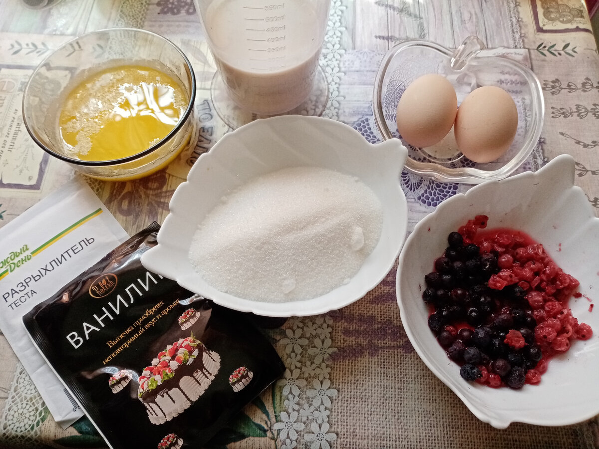 Продукты, мука за кадром