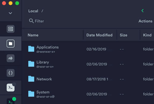 Программа Termius