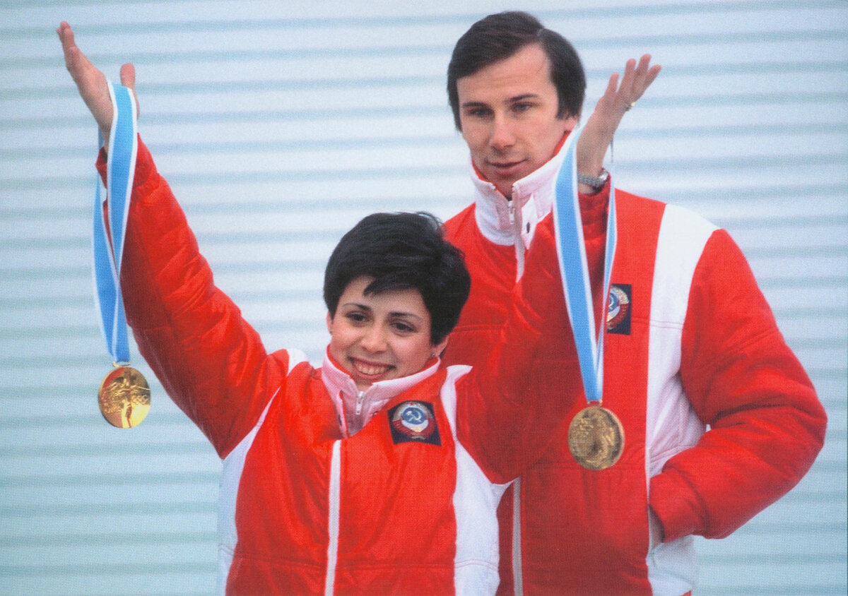 Ирина Роднина и Александр Зайцев. Источник: cska.ru